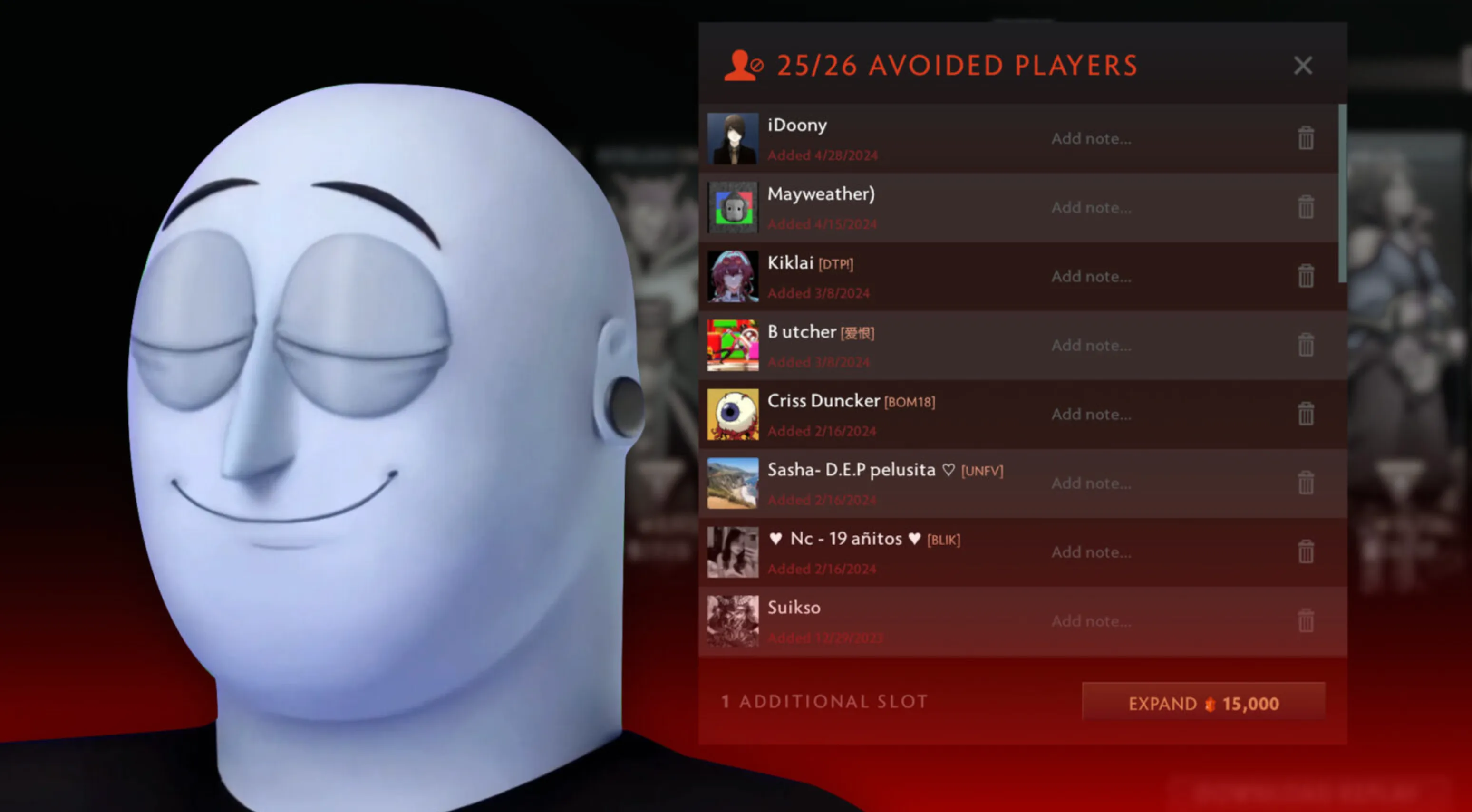 How to Avoid Players in Dota 2